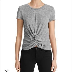 Bloomingdales Grey Twisted t-shirt